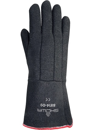 GLOVE HEAT RESIST INSUL;14 IN TEXTURED BLACK - Thermal